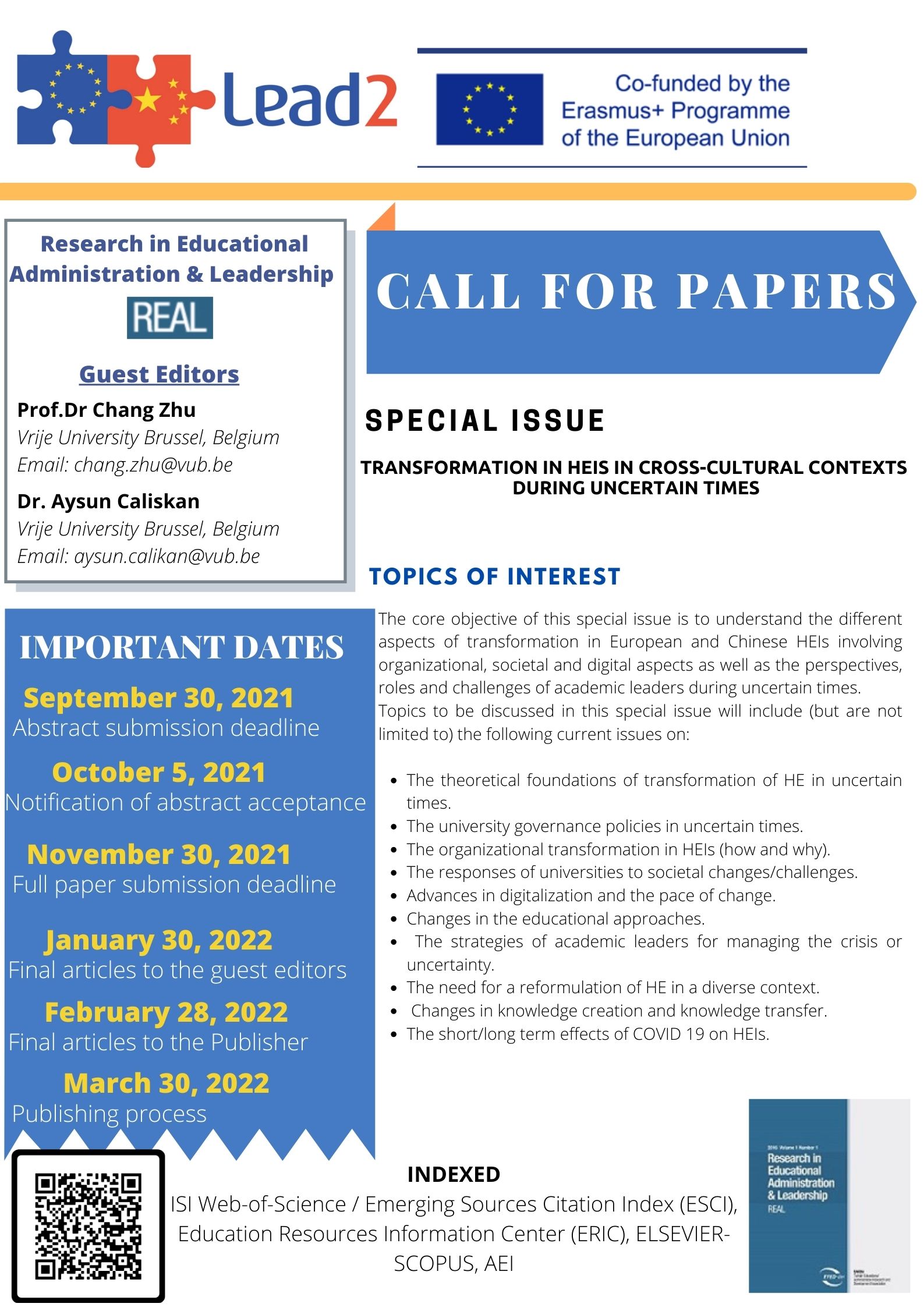 research policy special issue call for papers